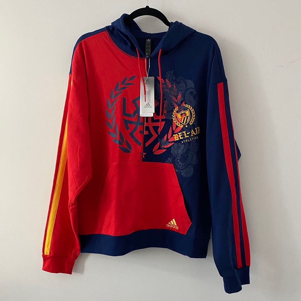Men’s Adidas D.O.N. X Bel- Air Athletics Hoodie Size Small